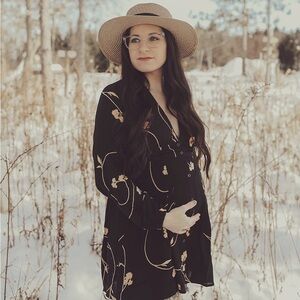 Billabong button down mini dress